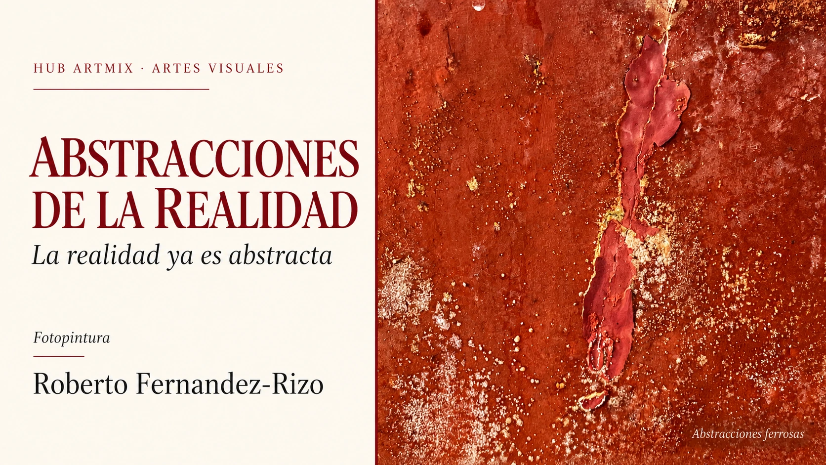 ABSTRACCIONES DE LA REALIDAD